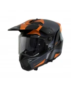 Casca Adventure/Touring Axxis Wolf DS Hydra B4 - Portocaliu Mat | 4259882143