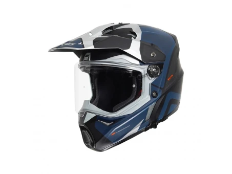 Casca Adventure/Touring Axxis Wolf DS Hydra C17 - Albastru Mat | 42598822173