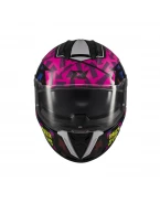 Cască integrală Axxis Hawk Evo SV Sketchbook B8 cu ochelari de soare integrați - Roz | 4321C13123