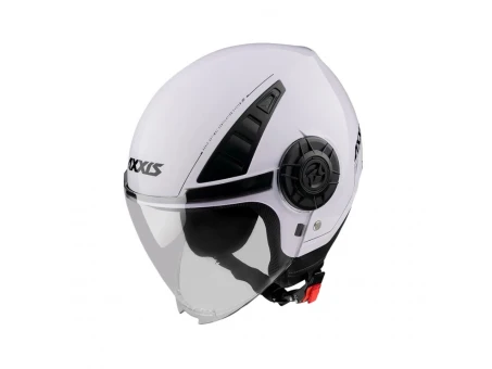 Casca Axxis model Metro S A0 alb lucios (open face) - omologare noua ECE 22.06 | 4333B12001