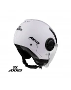 Casca Axxis model Metro S A0 alb lucios (open face) - omologare noua ECE 22.06 | 4333B12001