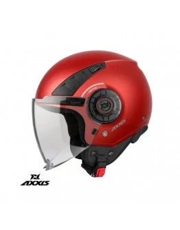 Casca Axxis model Metro S A5 Rosu mat (open face) - omologare noua ECE 22.06
