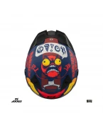 Casca integrala Axxis Fenix Angry Face C5 rosu mat – tip viziera: MT-V-31B – DKS429 | 4364C17253