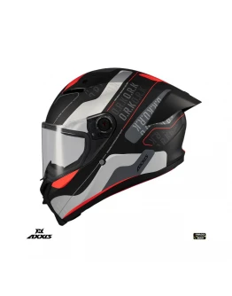 Casca integrala Axxis Fenix Ork B5 rosu mat – tip viziera: MT-V-31B – DKS429