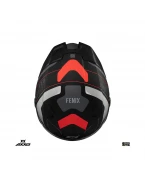 Casca integrala Axxis Fenix Ork B5 rosu mat – tip viziera: MT-V-31B – DKS429 | 4364C18153
