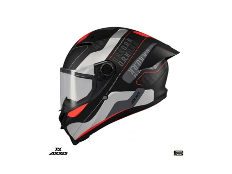 Casca integrala Axxis Fenix Ork B5 rosu mat – tip viziera: MT-V-31B – DKS429 | 4364C18153