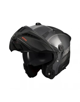Cască Flip-up Axxis GhostFighter SV Bitone C12 - Gri mat