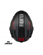 Cască moto modulară Axxis GhostFighter SV Maniac B5 - Negru/Roșu mat | 4365779B52