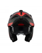 Cască moto modulară Axxis GhostFighter SV Maniac B5 - Negru/Roșu mat | 4365779B52