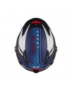 Cască Flip-up Axxis GhostFighter SV Sleek B7 ochelari soare, tip vizieră: MT-V-36 - Albastru mat | 4365C61B720