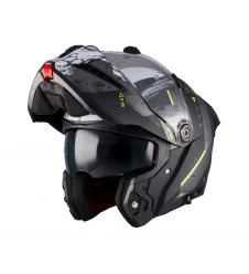 Cască Flip-up Axxis GhostFighter SV D29 B2 ochelari soare, tip vizieră: MT-V-36 - Gri mat