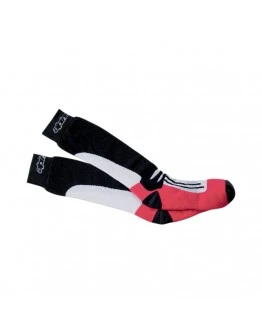Sosete ALPINESTARS RACING ROAD SOCKS LONG - Negru,alb,Rosu