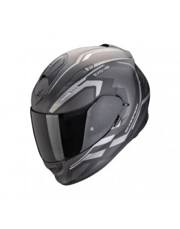Casca integrala SCORPION EXO-491 KRIPTA -Negru,Argintiu