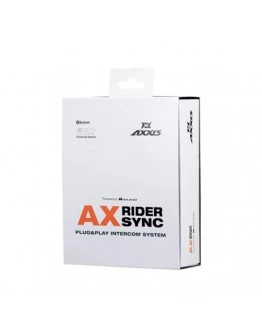 Sistem comunicatie moto Bluetooth MT Axxis AX-RIDER SYNC - Plug&Play Intercom (1 utilizator)