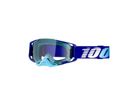 Ochelari 100% ARMEGA ROYAL - Albastru cu lentila transparenta