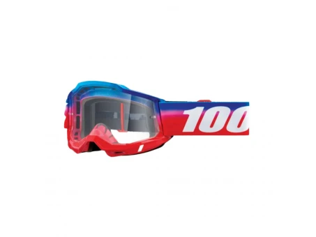 Ochelari 100% Accuri 2 Unity - Rosu/Albastru/Alb