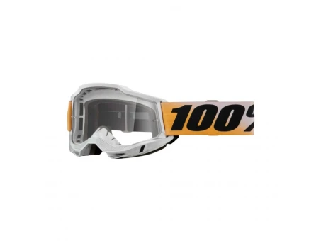 Ochelari Off Road 100% Accuri 2 Shiv - Alb/Negru/Galben