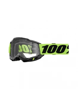 Ochelari 100% Accuri 2 Neon Yellow - Negru/Galben fluor