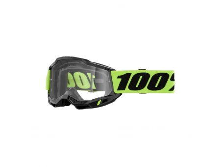 Ochelari 100% Accuri 2 Neon Yellow - Negru/Galben fluor