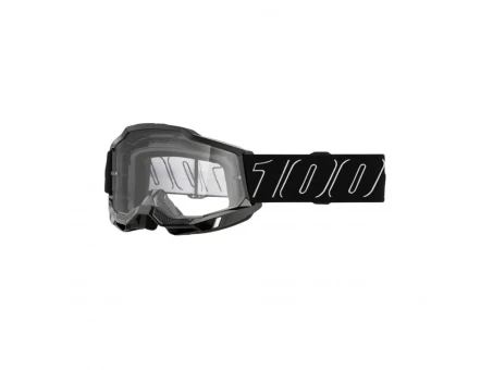 Ochelari moto 100% Accuri 2 Blackline - Negru/Alb | 50013-00047