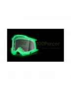 Ochelari moto 100% Accuri 2 Glow Clear Lens - Negru/Gri | 50013-00048