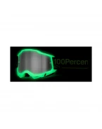 Ochelari moto 100% Accuri 2 Glow Mirror Silver Lens - Negru/Gri | 50014-00048