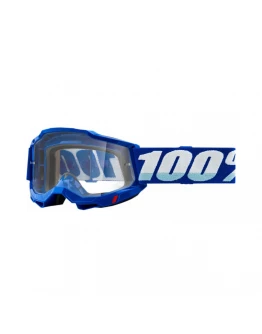Ochelari 100% Accuri 2 OTG Blue - Albastru cu lentila transparenta
