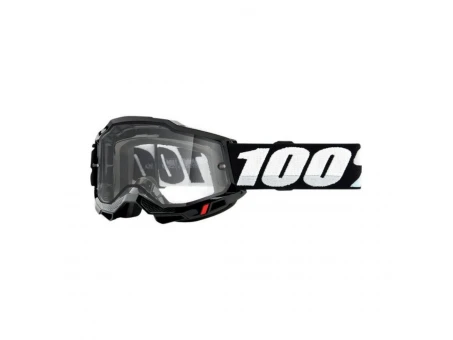 Ochelari 100% Accuri 2 UTV/ATV Sand/OTG Black - Negru/Alb cu lentila fotocromatica