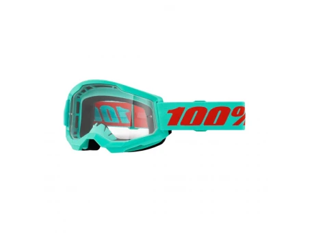 Ochelari 100% STRATA 2 Maupiti - Verde/Rosu cu lentila transparenta