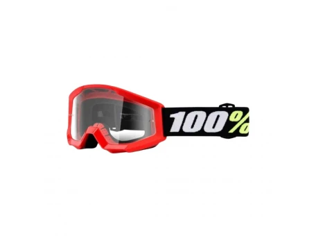 Ochelari 100% STRATA MINI RED JUNIOR/KID - Rosu
