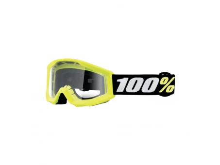 Ochelari 100% STRATA MINI YELLOW JUNIOR/KID - Galben