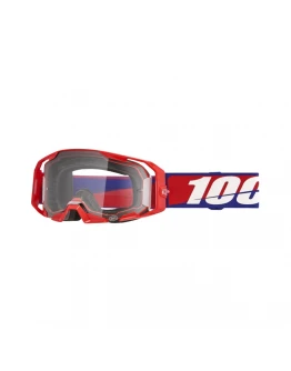 Ochelari Motocross 100% Armatic Best Lentilă Clara - Rosu/Albastru	
