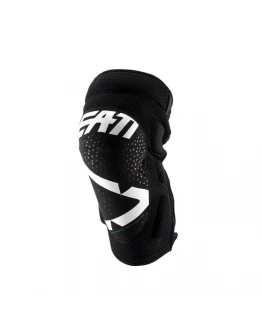 Genunchiere LEATT 3DF 5.0 Zip - Negru,Alb