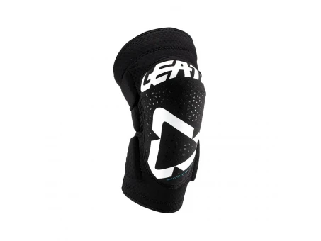 Genunchiere LEATT 3DF 5.0 - Negru/Alb
