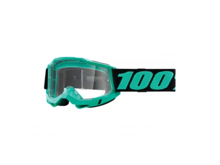 Ochelari 100% ACCURI 2 TOKYO - Verde/Negru cu lentila transparenta