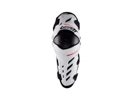 Genunchiere LEATT Dual Axis - Alb/Negru
