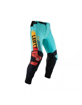 Pantaloni LEATT 5.5 IKS FUEL - Negru,Albastru