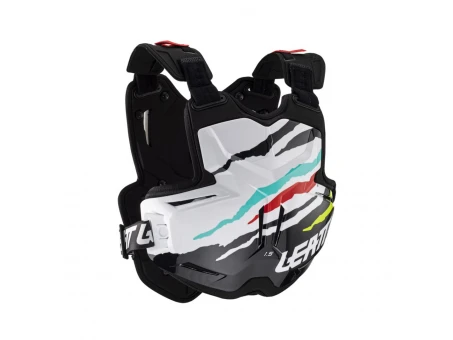 Armura/Protectie piept LEATT 1.5 Torque - Alb/Negru