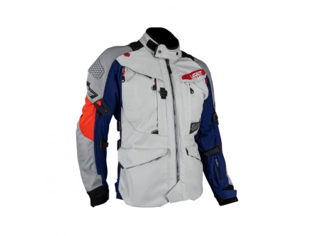 Geaca Leatt ADV Multitour 7.5 Royal - Alb/gri/Albastru/Portocaliu