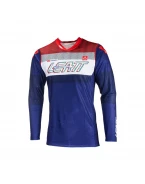Tricou LEATT 5.5 ULTRAWELD - Albastru,Alb,Rosu