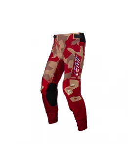 Pantaloni LEATT 5.5 IKS Rubystone - Maro,Rosu
