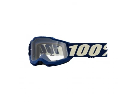 Ochelari 100% ACCURI 2 Youth/Junior DEEPMARINE - Albastru cu lentila transparenta
