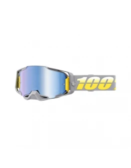 Ochelari 100% Armega Complex - Gri,Galben cu lentila albastra