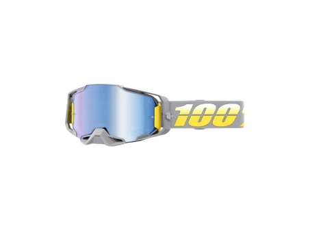 Ochelari 100% Armega Complex - Gri/Galben cu lentila albastra