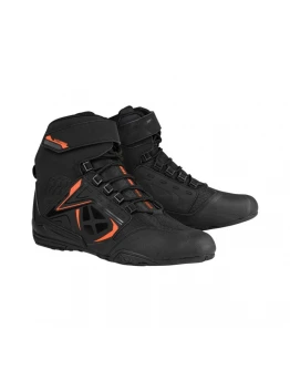 Ghete moto impermeabile Roadster barbati All Season Ixon Killer WP MS - Negru/Portocaliu