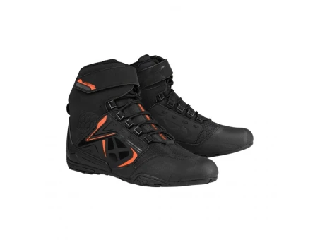 Ghete moto impermeabile Roadster barbati All Season Ixon Killer WP MS - Negru/Portocaliu | 5081010031055