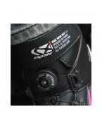 Ghete moto femei all season Ixon Ranker WP LS - Negru/Roz | 5081120051019