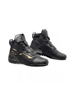 Ghete moto femei all season Ixon Ranker WP LS - Negru/Auriu