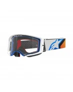 Ochelari cross-enduro ALPINESTARS SUPERTECH CORP GOGGLE - Albastru/Portocaliu | 5100125/7301/TU