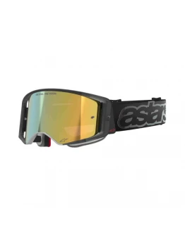 Ochelari cross-enduro ALPINESTARS SUPERTECH VISION VISTA GOGGLE - Negru/Auriu